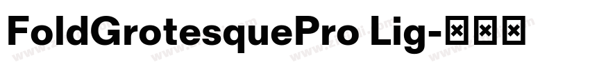 FoldGrotesquePro Lig字体转换 FoldGrotesquePro Lig字体转换